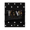 The Get Away Crew Travel Throw Blanket – Polka Dot Cozy Travel Blanket ("Travel Together. Remember Forever.")