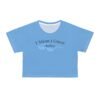 I Mean I Guess #selflove Crop Tee | Slogan Graphic Top
