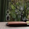 Rectangle Photo Keyring — Personalized Metal Keychain with Photo Insert
