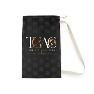 Travel Laundry Bag — “The Get Away Crew” Logo Pouch