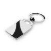 Rectangle Photo Keyring — Personalized Metal Keychain with Photo Insert