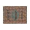 Hurts & Heals Woven Blanket — Retro Lip Art Throw for Emotional Comfort