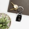 Rectangle Photo Keyring — Personalized Metal Keychain with Photo Insert