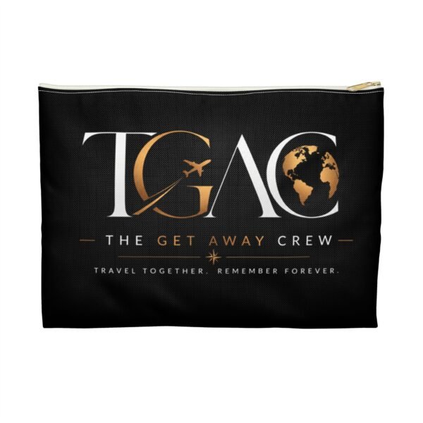 Accessory Pouch — TGAC “The Get Away Crew” Travel Organizer Pouch (Travel Together, Remember Forever)