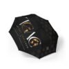 Semi-Automatic Foldable Umbrella — The Getaway Crew Travel Umbrella with Globe & Logo