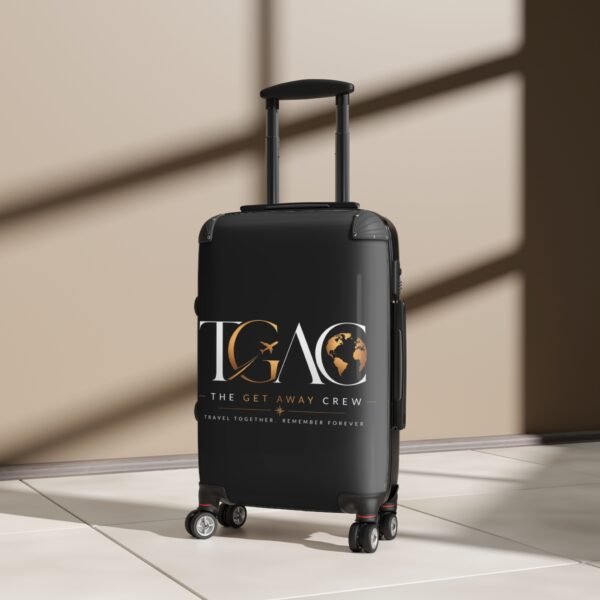 3346688265540326358_2048.jpeg Suitcase - 'TGAÇ The Get Away Crew' Travel Carry-On Luggage with Logo