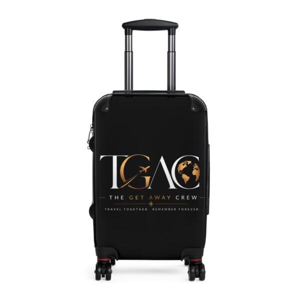 3349647871863072241_2048.jpeg Suitcase - 'TGAÇ The Get Away Crew' Travel Carry-On Luggage with Logo