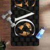 3409026275651584149_2048.jpeg Rubber Yoga Mat — 'G.O.' Travel Vibe Black & Gold Mat (The Get Away Crew)