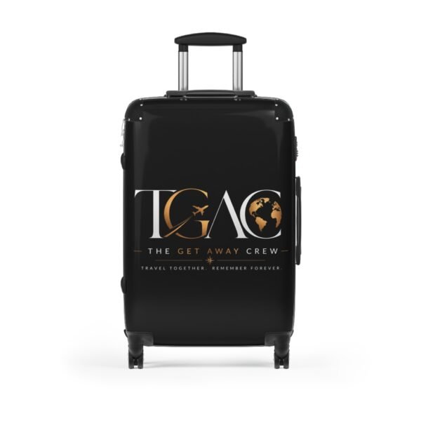 355283488056057430_2048.jpeg Suitcase - 'TGAÇ The Get Away Crew' Travel Carry-On Luggage with Logo