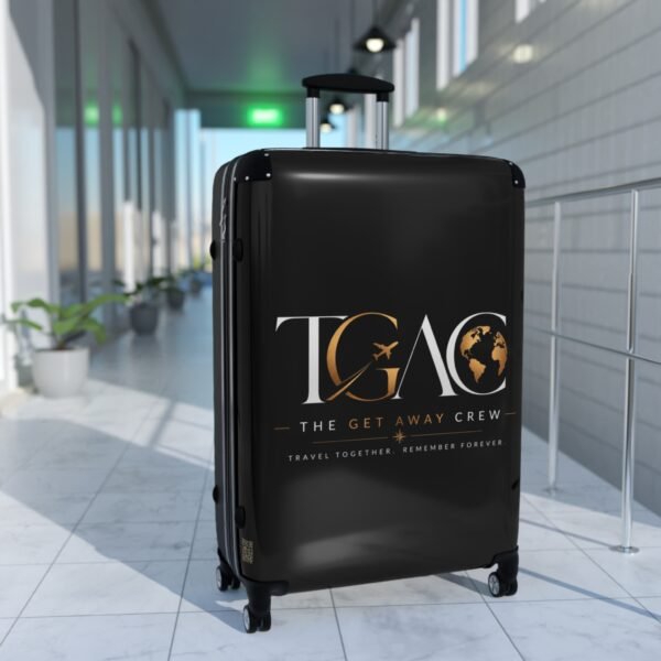 367215482675098567_2048.jpeg Suitcase - 'TGAÇ The Get Away Crew' Travel Carry-On Luggage with Logo