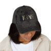 Vintage Embroidered Cap — TGAG Logo Distressed Cotton Hat