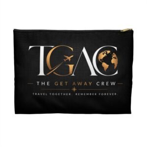 Accessory Pouch — TGAC “The Get Away Crew” Travel Organizer Pouch (Travel Together, Remember Forever)