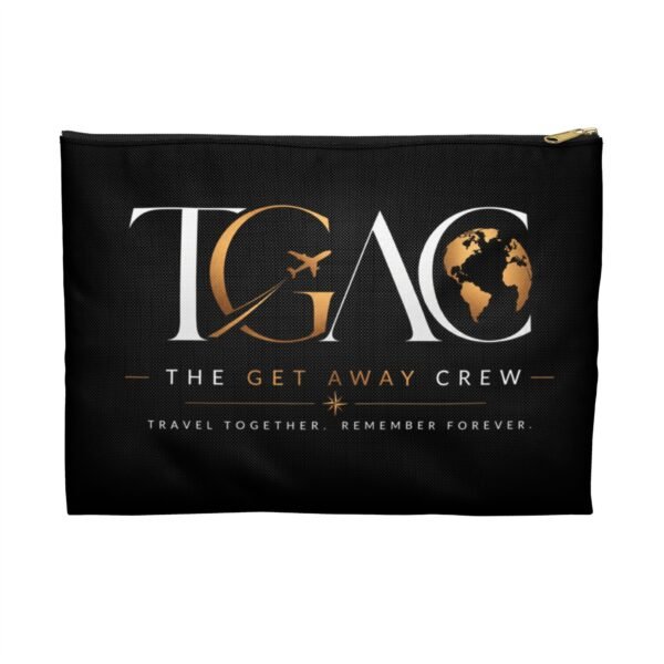 Accessory Pouch — TGAC “The Get Away Crew” Travel Organizer Pouch (Travel Together, Remember Forever)