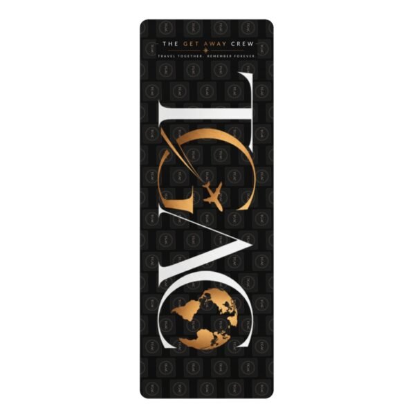 4387061747071368892_2048.jpeg Rubber Yoga Mat — 'G.O.' Travel Vibe Black & Gold Mat (The Get Away Crew)