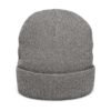 Embroidered 'I Mean, I Guess' Ribbed Knit Beanie