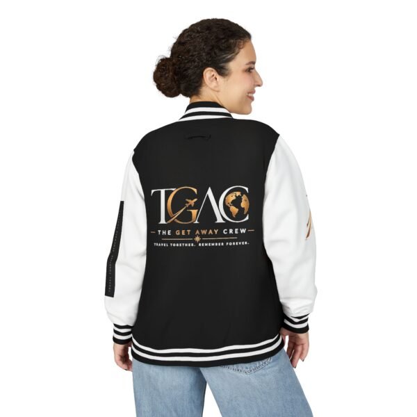 Travel Club Letterman Jacket – 'The Get Away Club' Varsity Jacket
