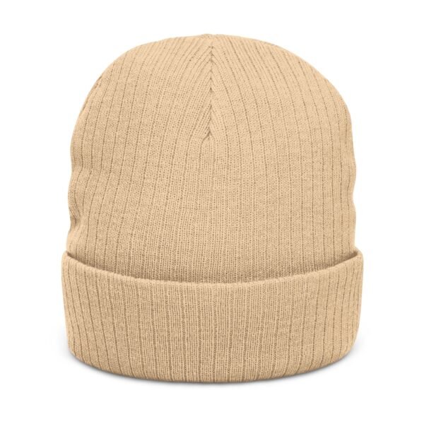 Embroidered 'I Mean, I Guess' Ribbed Knit Beanie