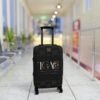 6057372744366901106_2048.jpeg The Getaway Crew (TGAC) Travel Luggage Cover – Black Protective Suitcase Sleeve