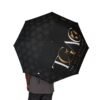 Semi-Automatic Foldable Umbrella — The Getaway Crew Travel Umbrella with Globe & Logo