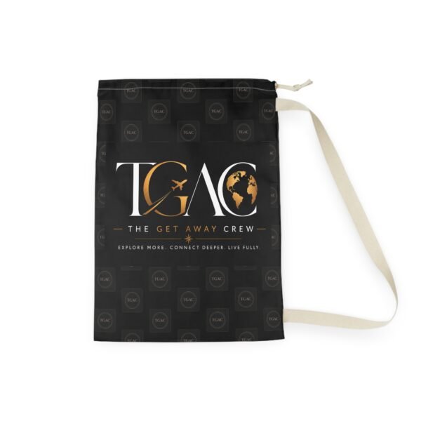 Travel Laundry Bag — “The Get Away Crew” Logo Pouch