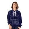 10285614227067240860_2048.jpeg Navy Polka Dot Hoodie — "I Am. Created by the Creator, worn by the Creation" Minimal Pullover