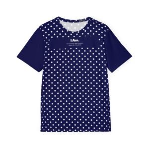 Copy of Men's Polka Dot Sports Jersey — 'I Am.' Motivational Athletic Tee