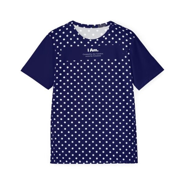 11104475574465524565_2048.jpeg Copy of Men's Polka Dot Sports Jersey — 'I Am.' Motivational Athletic Tee
