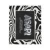 ASAP! Chrome Text Zebra Stripe Blanket — Soft Polyester Cozy Throw