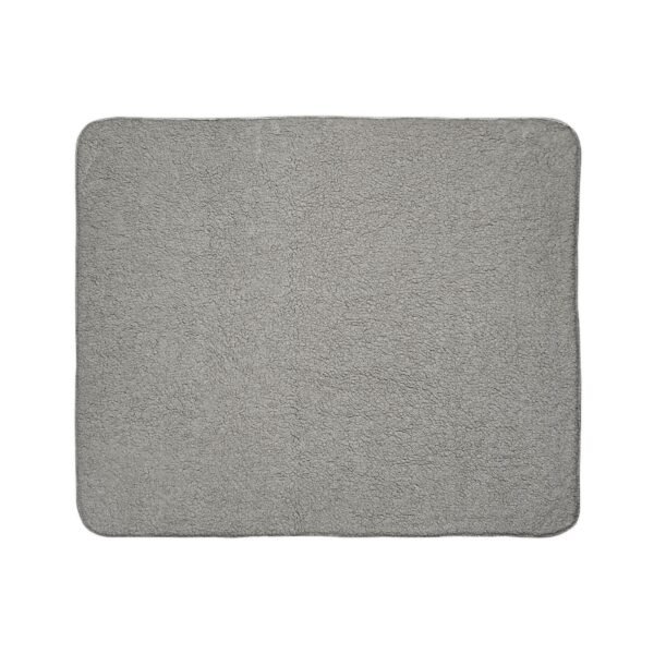 I Am. Polka Dot Sherpa Blanket — "Created by the Creator, worn by Creation" Inspirational Throw