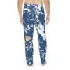 Butterfly Marble Pajama Pants — Men's Blue Relaxed Lounge Pants