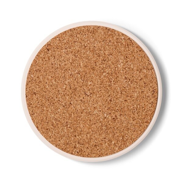 2330134153930088406_2048.jpeg Heart Message Ceramic Coaster — “Take Care of Yourself / Leave This World a Better Place” Inspirational Drink Coaster