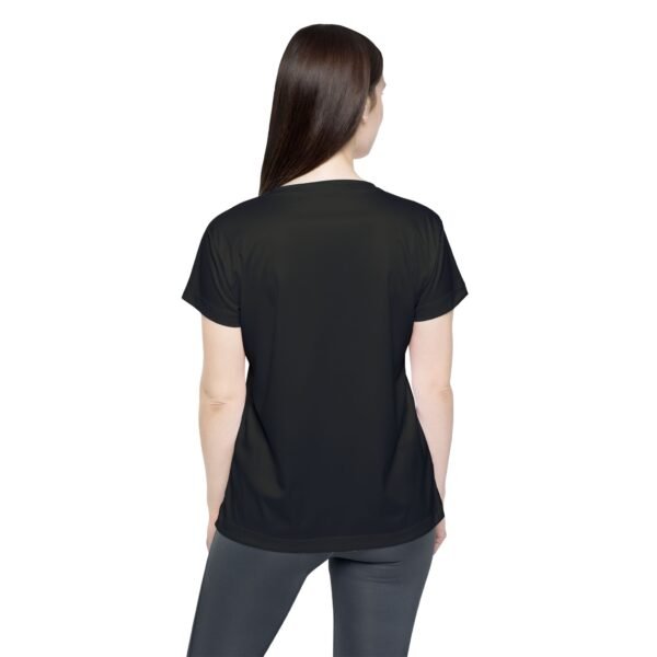 2772481494741555327_2048.jpeg Sunflower Close-Up Women's Sports Jersey — Monochrome Floral Athletic Tee
