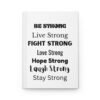 4712420061600842382_2048.jpeg Be Strong Hardcover Journal — Inspirational Lined Notebook (Live Fight Love Hope Laugh Stay Strong)