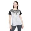 5806650910481089628_2048.jpeg Sunflower Close-Up Women's Sports Jersey — Monochrome Floral Athletic Tee