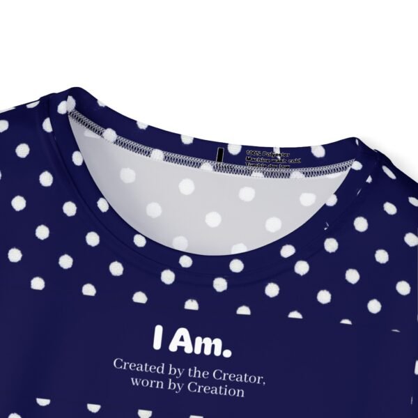 5815529629936693195_2048.jpeg Copy of Men's Polka Dot Sports Jersey — 'I Am.' Motivational Athletic Tee