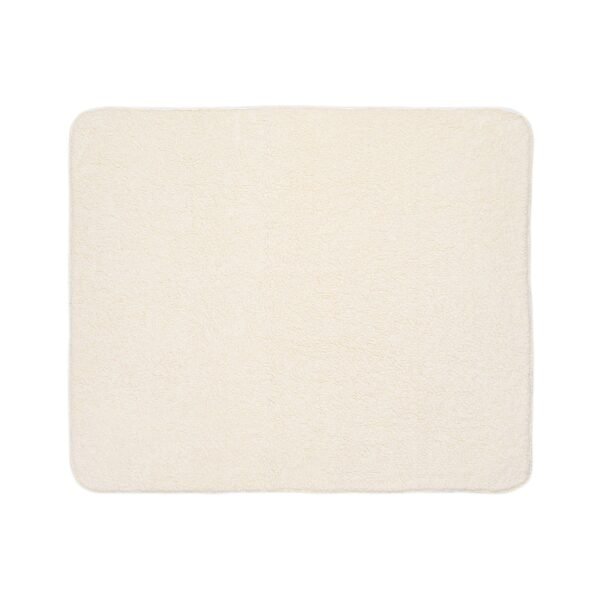 I Am. Polka Dot Sherpa Blanket — "Created by the Creator, worn by Creation" Inspirational Throw