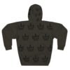 LION the King Hoodie — Black Graphic Pullover with 'KING' Text