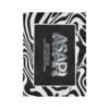ASAP! Chrome Text Zebra Stripe Blanket — Soft Polyester Cozy Throw