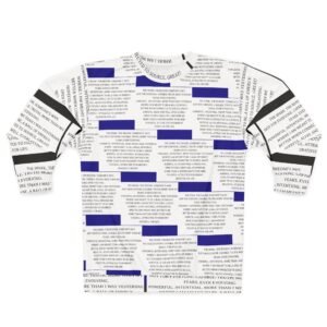 'I Am Everything' Text-Block All-Over Print Sweatshirt