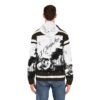 I Choose Me Black & White Grunge Full-Zip Hoodie